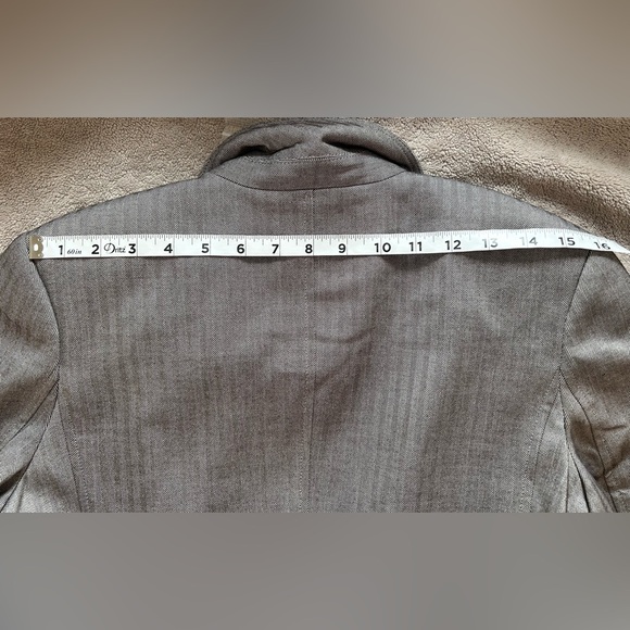 Blue Revival TAYLOR BELTED BLAZER - GREY HERRINGBONE - Picture 4 of 14